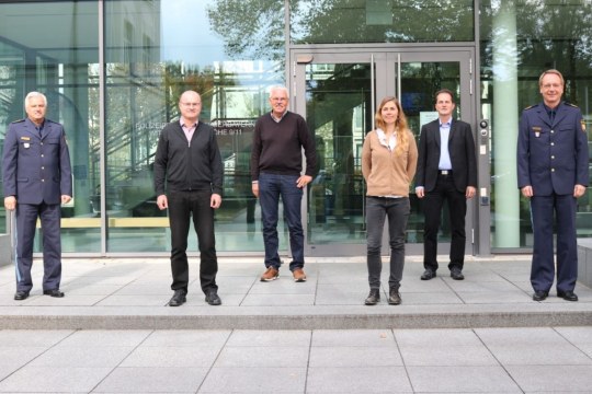 Arbeitsgruppe Greifvögel  | © M. Bohms Polizei Niederbayern